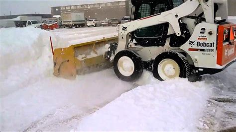 skid steer snowplow for sale|used bobcat snowblower for sale.